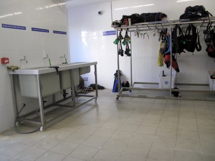 Equipment Washing Area