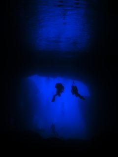 Cathedral Cave Diving