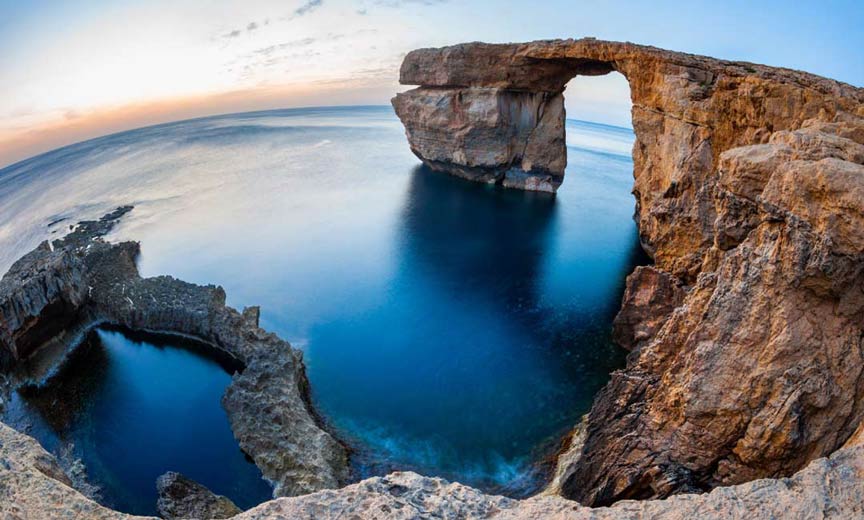 Azure Window diving in Gozo Malta