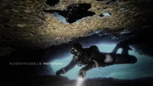 Sidemount Cave Diving Gozo Malta Audrey Cudel
