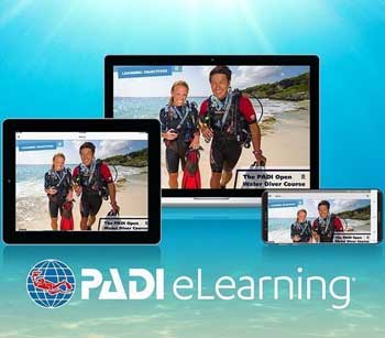 online courses PADI elearning start now